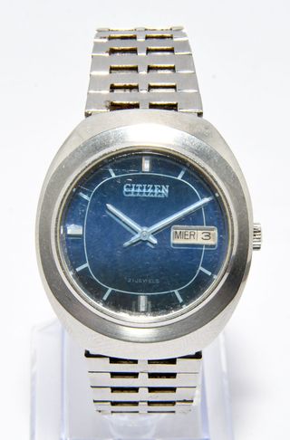 Reloj Citizen Automático 71-0938 Esfera Azul