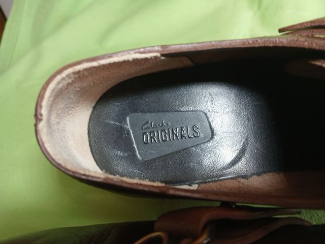Zapatos Clark Marrones Talla 40