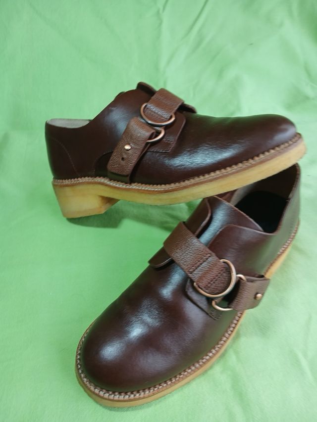 Zapatos Clark Marrones Talla 40