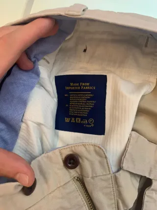 Pantalones Polo Ralph Lauren Beige talla 34.
