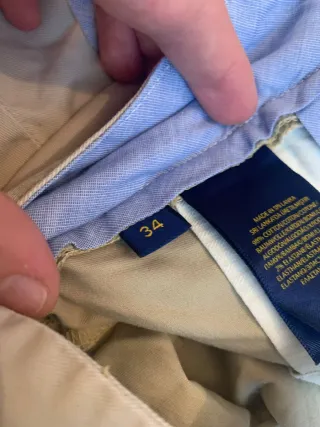 Pantalones Polo Ralph Lauren Beige talla 34.