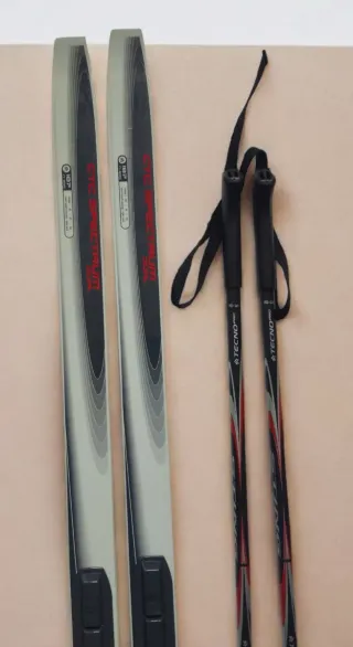 ESQUÍS DE FONDO TECNO PRO  fijaciones Salomón