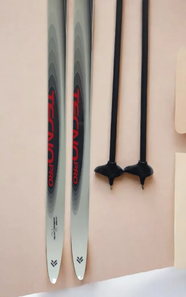 ESQUÍS DE FONDO TECNO PRO fijaciones Salomon