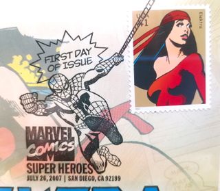 Elektra USPS “First Day of Issue” Marvel SDCC 2007