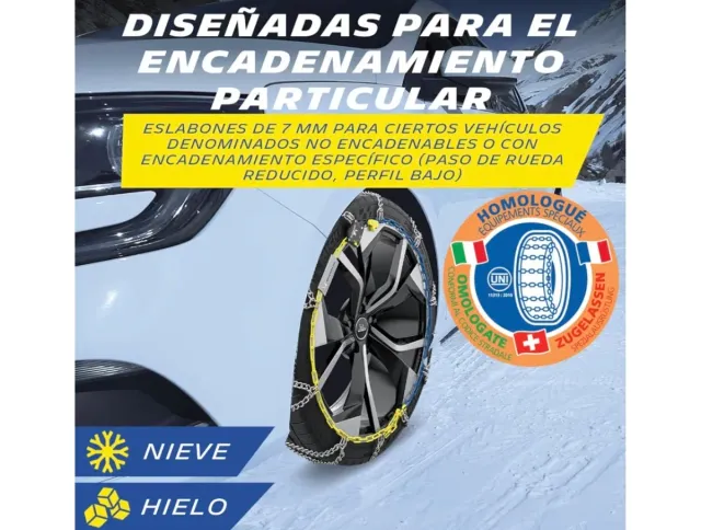 Cadenas Nieve Michelin 7mm N80
