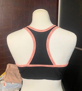 Sujetador Deportivo Fitness Negro