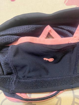 Sujetador Deportivo Fitness Negro