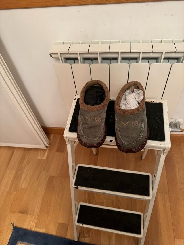 Pantuflas Vidorreta Casa Verde/Beige