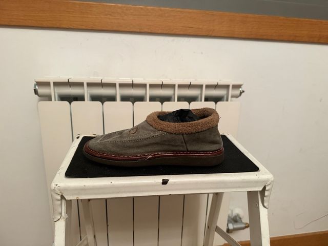 Pantuflas Vidorreta Casa Verde/Beige