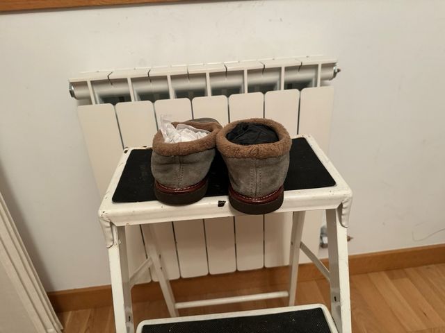 Pantuflas Vidorreta Casa Verde/Beige