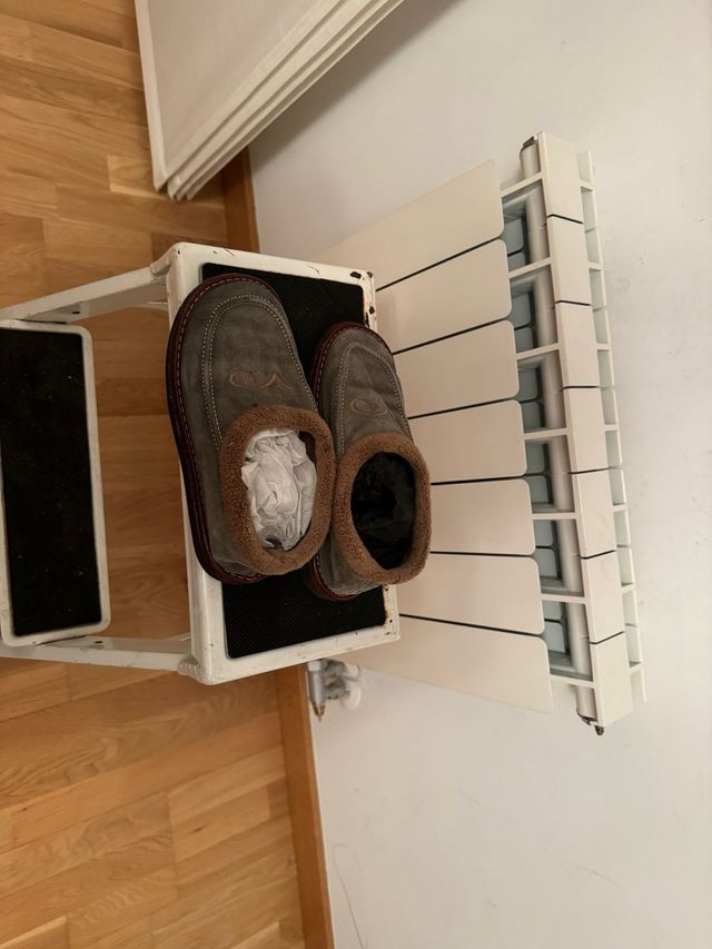 Pantuflas Vidorreta Casa Verde/Beige