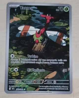 Carta Pokemon Yanma 183/182
