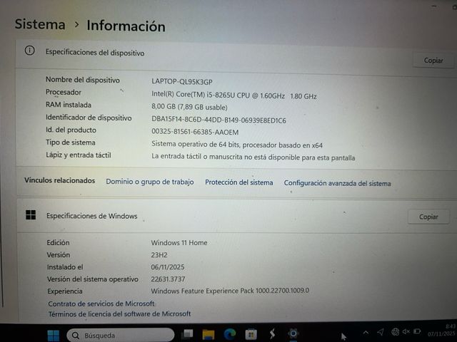 Ordenador HP 14-ck1035ia Negro/Plateado