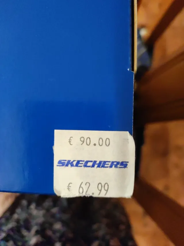 Zapatillas Skechers Piel Negra Talla 41