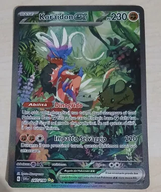 Carta Pokemon Koraidon EX 247/198