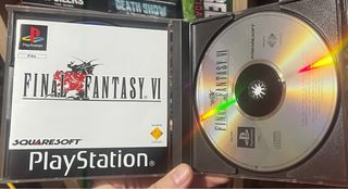 Final Fantasy VI PS1 RPG PAL