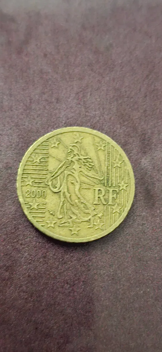 Moneda 50 Céntimos Euro RF 2000