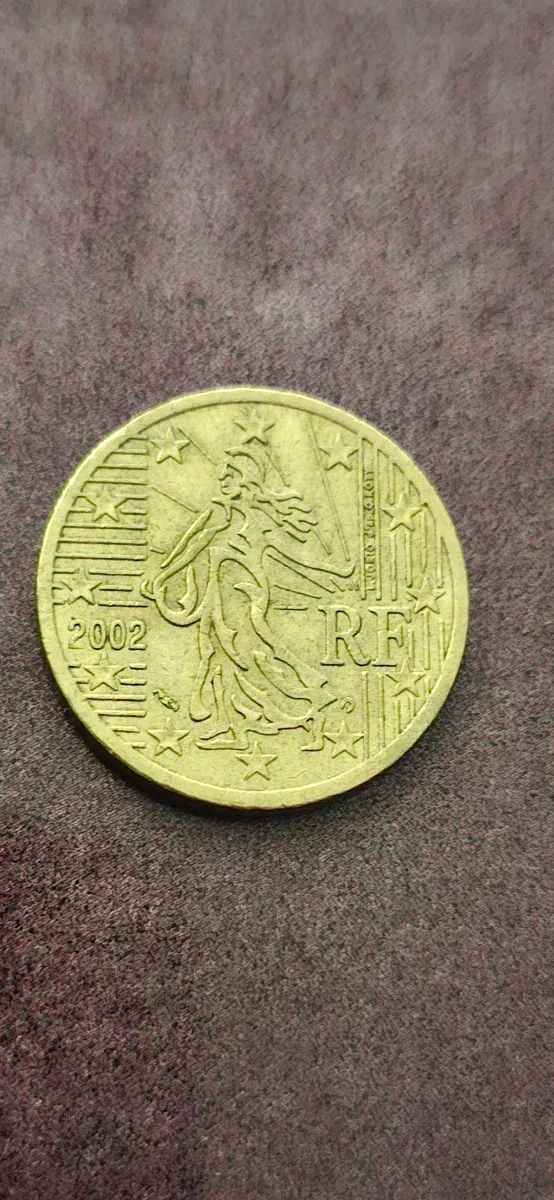 Moneda 50 Céntimos Euro RF 2000