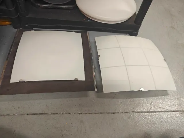 Lámparas  cristal vintage