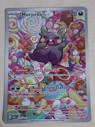 Carta Pokémon Morpeko 206/182