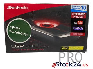 Capturadora de vídeo para hacer streaming y grabar juegos de PC AVerMedia GL310