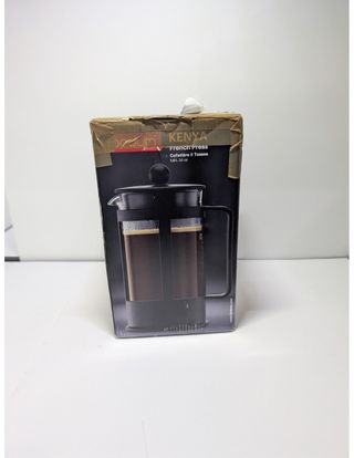 Bodum Kenya - Cafetera, 8 tazas, 1 l, color negro
