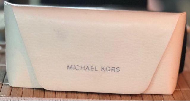 Occhiali da sole Michael Kors dorati e neri