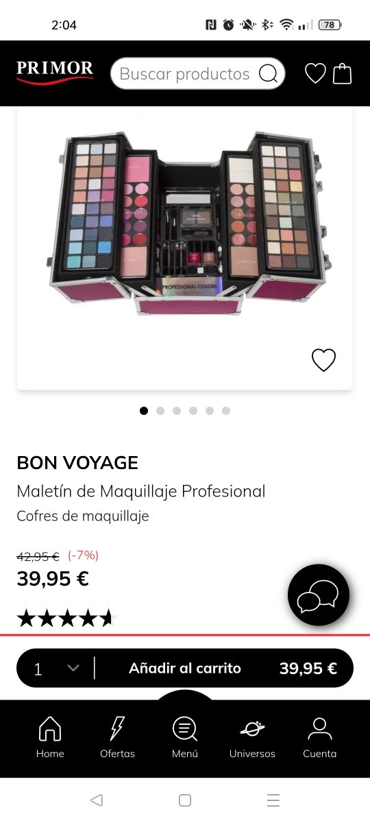 Maletín Maquillaje Profesional