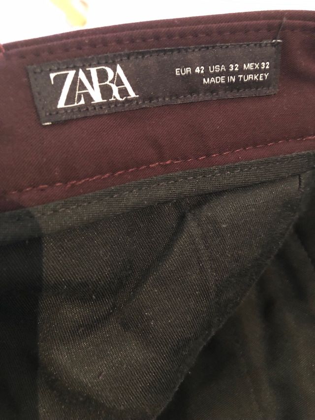Abito Zara Bordeaux Taglia M