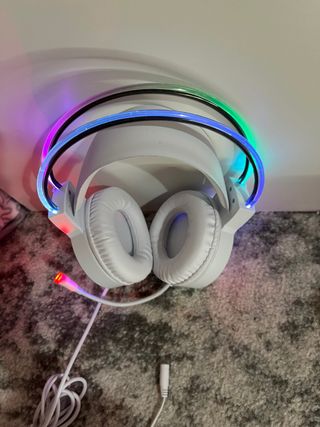Auriculares Gaming Mars Gaming MHRGBW