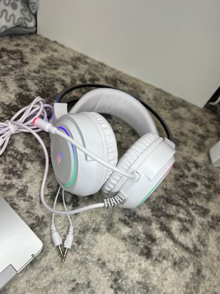 Auriculares Gaming Mars Gaming MHRGBW