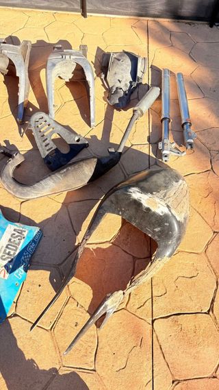 Chasis, motor y carenado Aprilia RS 125 2T