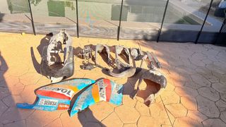 Chasis, motor y carenado Aprilia RS 125 2T