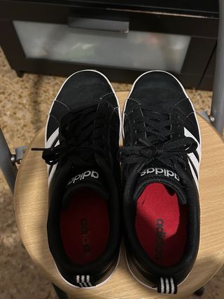 Zapatillas Adidas VS Pace Negras y Blancas
