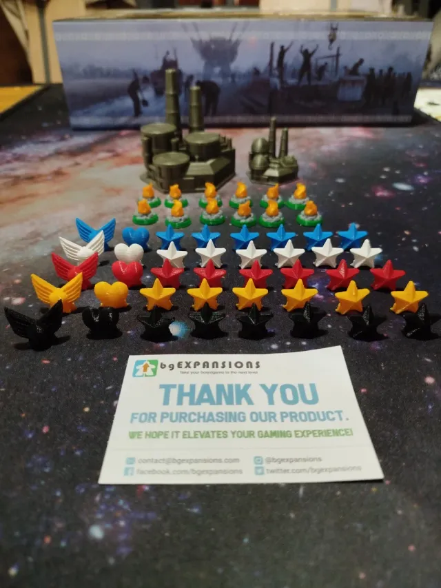 Scythe + expansiones + promos + pack mejora