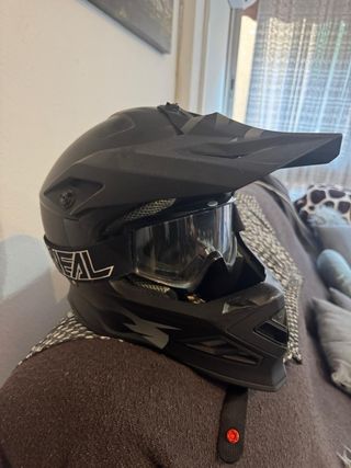 Casco Moto Enduro ONeal Negro