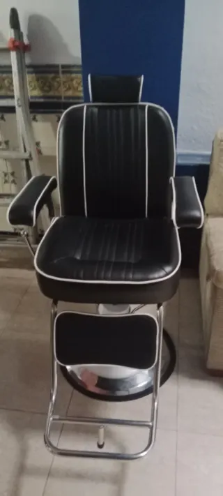 Sillón de barbero profesional