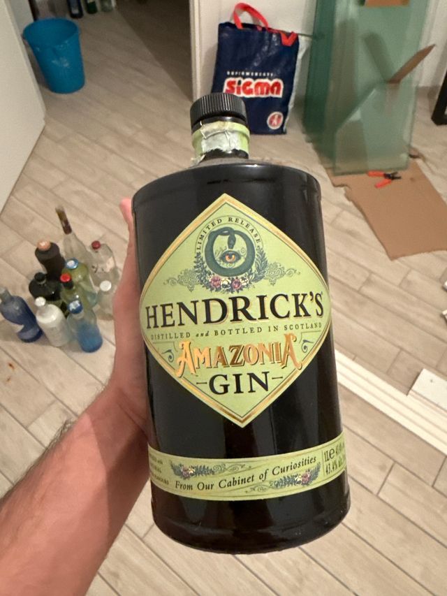 Bottiglia Vuota Hendrick's Gin Amazonia