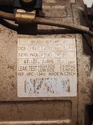 9520067ja0 compresor suzuki grand vitara jb 302996