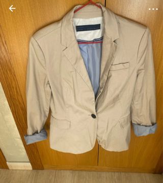 Blazer Zara Basic Beige