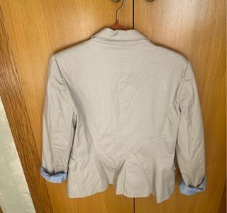 Blazer Zara Basic Beige