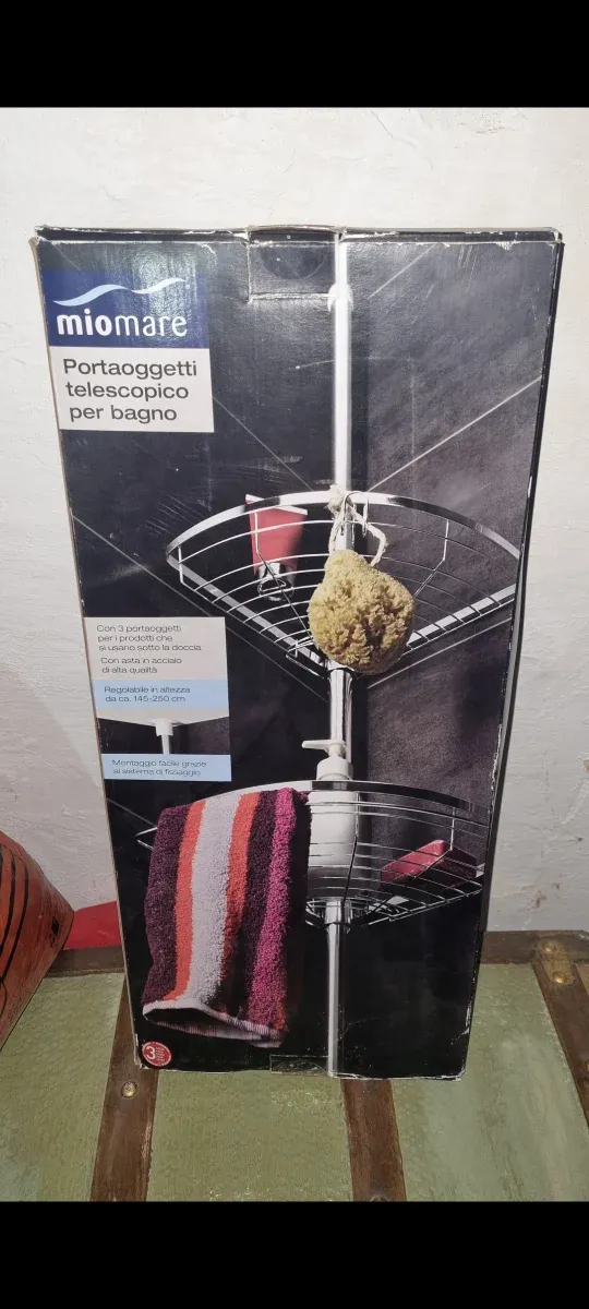 Estantería ducha telescópica Miomare