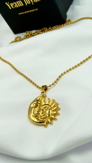 OFERTA JOYA SOL Y LUNA