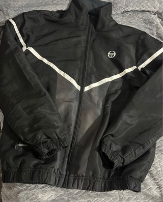 Chaqueta Sergio Tacchini Negra y Gris