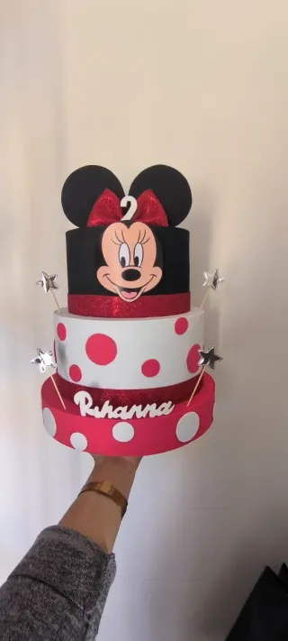 Torta scenografica Minnie