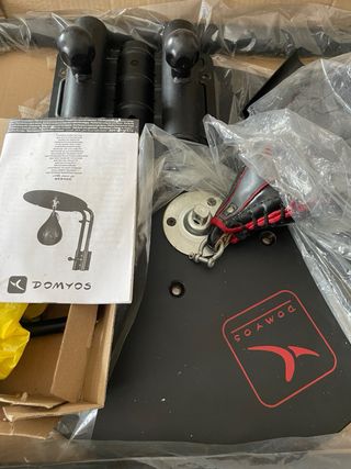 Plataforma y pera de boxeo Domyos