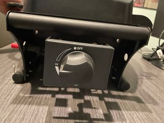 Barbacoa Gas Portátil VidaXL Negra