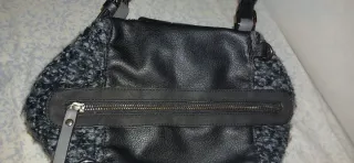 Bolso Negro y Gris