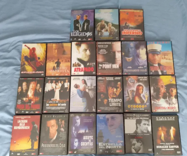 Lote di film DVD Azione/Avventura