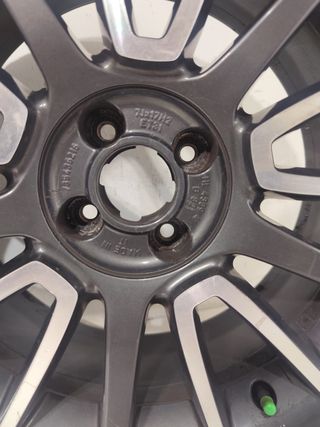 Llantas suelta segunda para Fiat de 17 Pulgadas